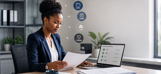 CIPC, SARS, UIF, COIDA … Our Expertise Makes Compliance Easier